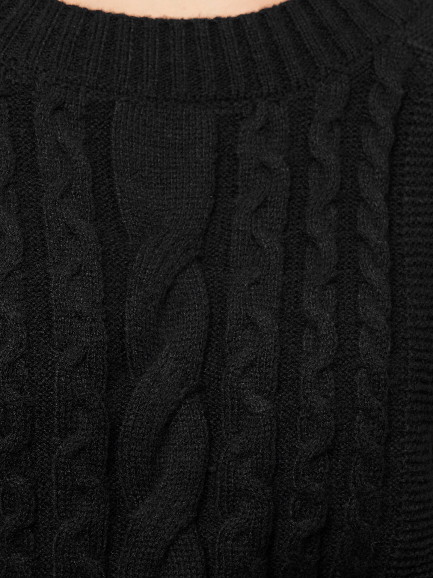 Women's Plus Size Sweater Long Sleeve Crewneck Fisherman Cable Pullover Sweaters