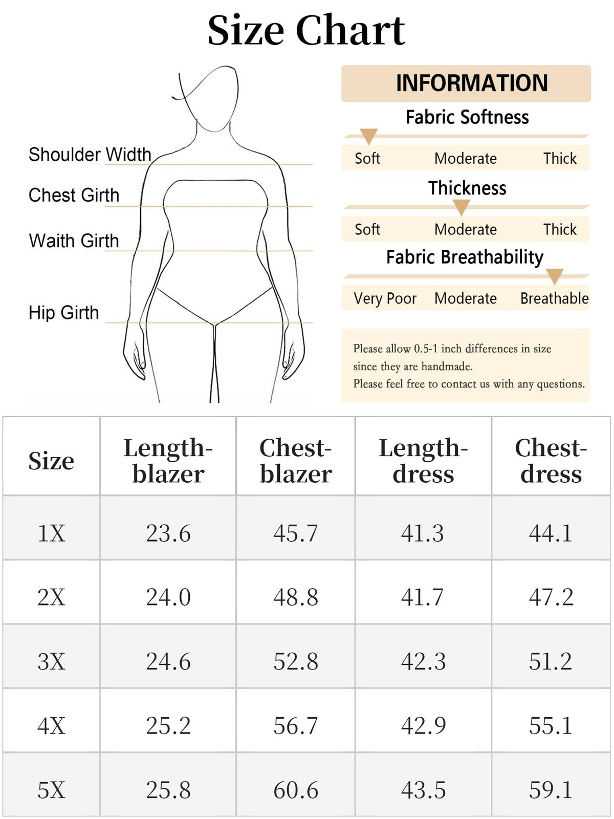 Women Plus Size Suit Two Piece Outfit Blazer Jacket and Sleeveless Dress Business Casual Set