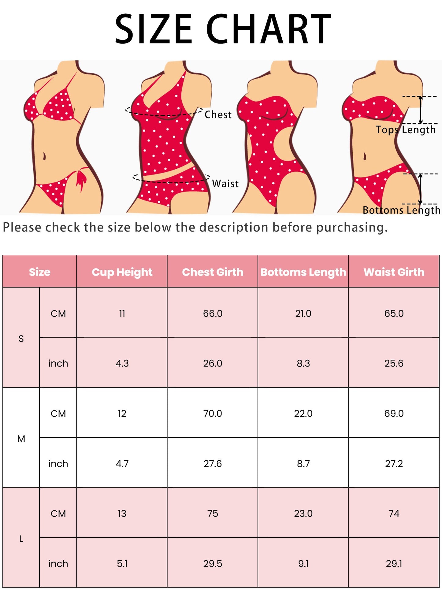 Women's Irregular Polka Dots Bandeau Bikini Set 2 Piece Lace-up Detachable Spaghetti Straps Swimwear