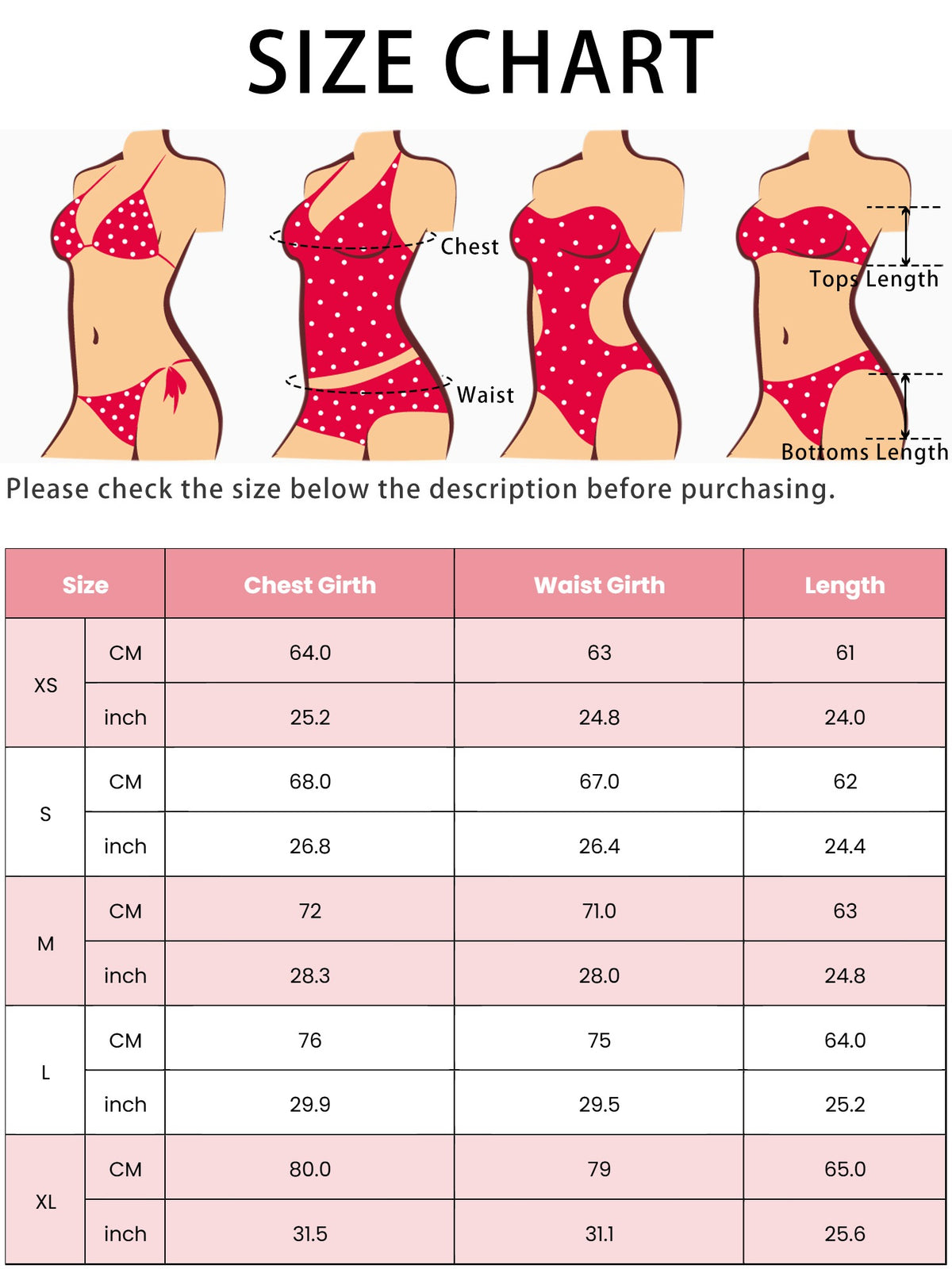 Women's Contrast Color Deep V Neck Monokini