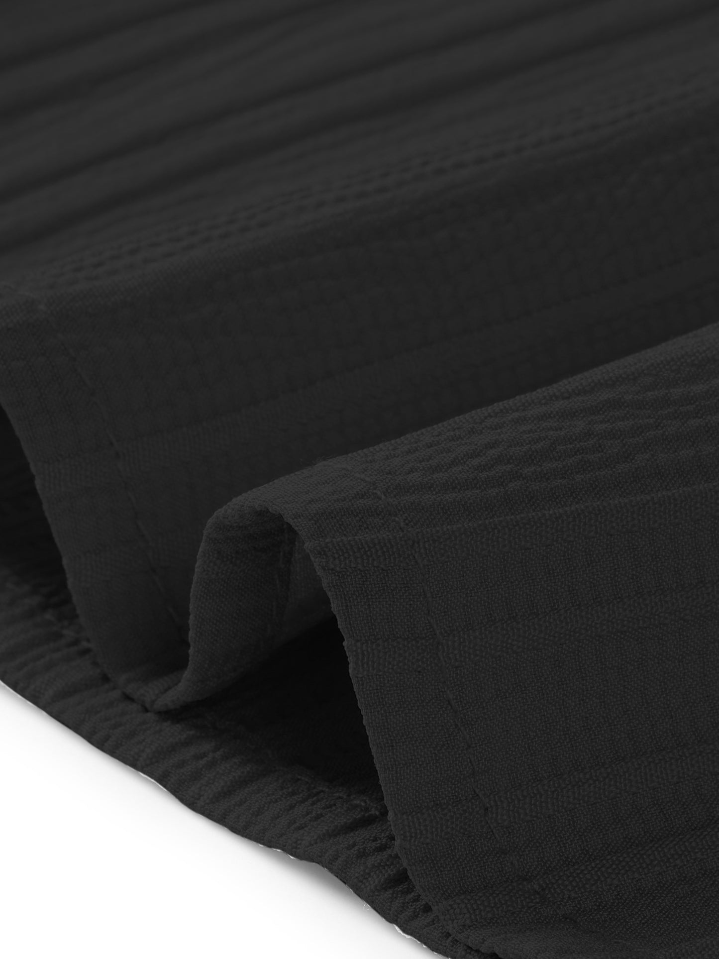 Pantalones casuales de oficina para mujer, de pierna ancha, con cintura elástica, nudo anudado, plisados y bolsillos