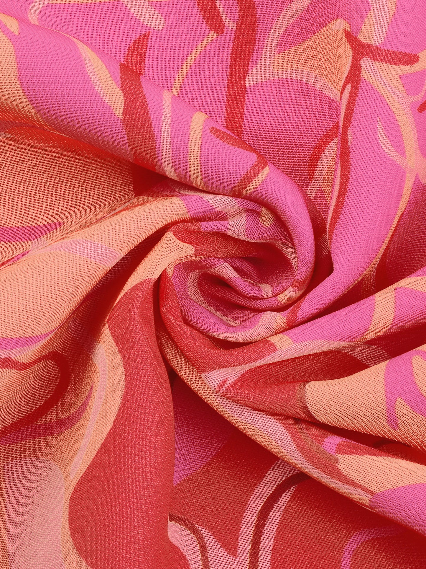 Women's Printed Skirt Summer Chiffon Ruffle Tiered Flowy Midi Skirt