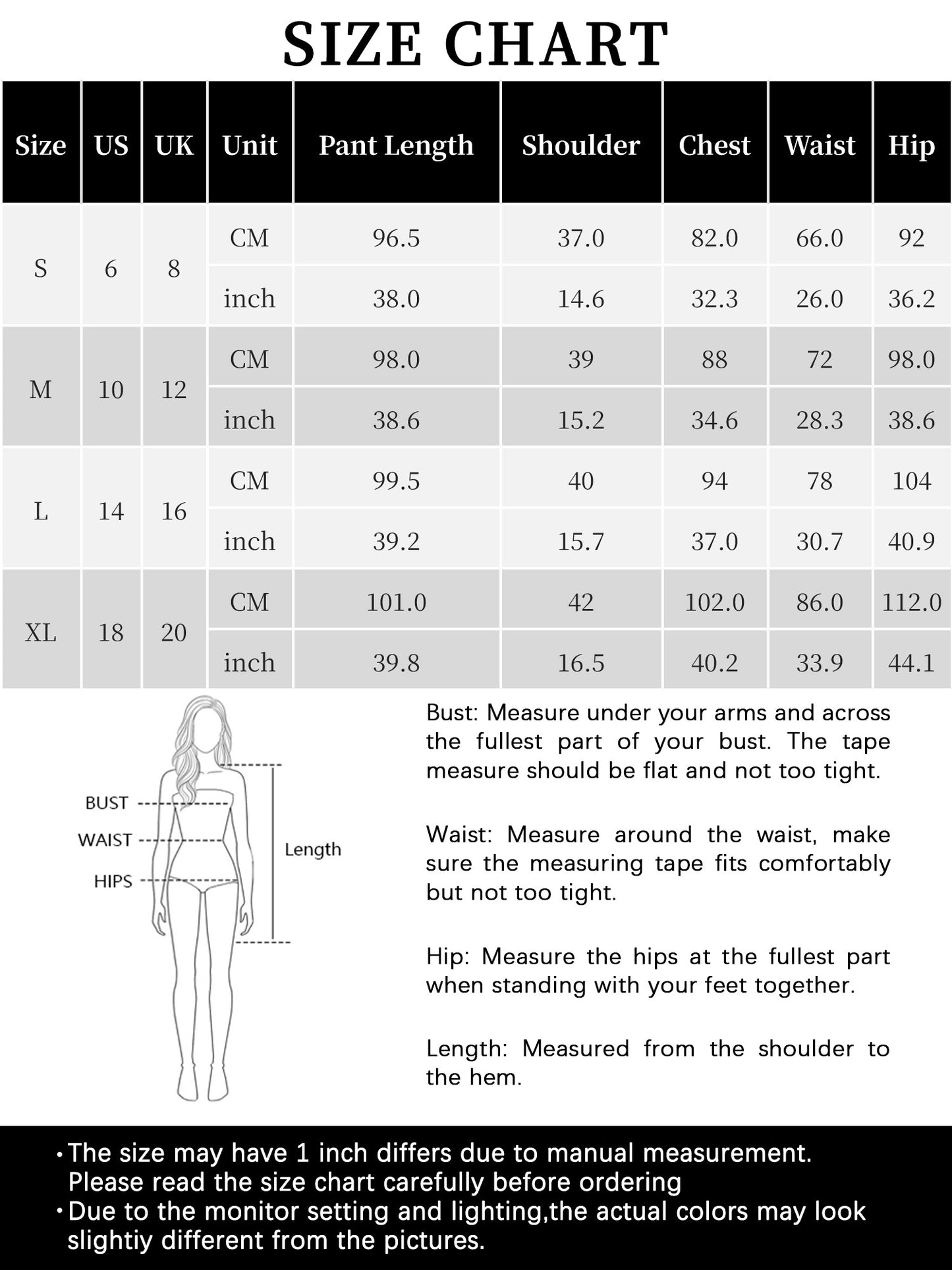 Women's V Neck Long Sleeve High Waist Wide Leg Casual Jumpsuits with Pockets