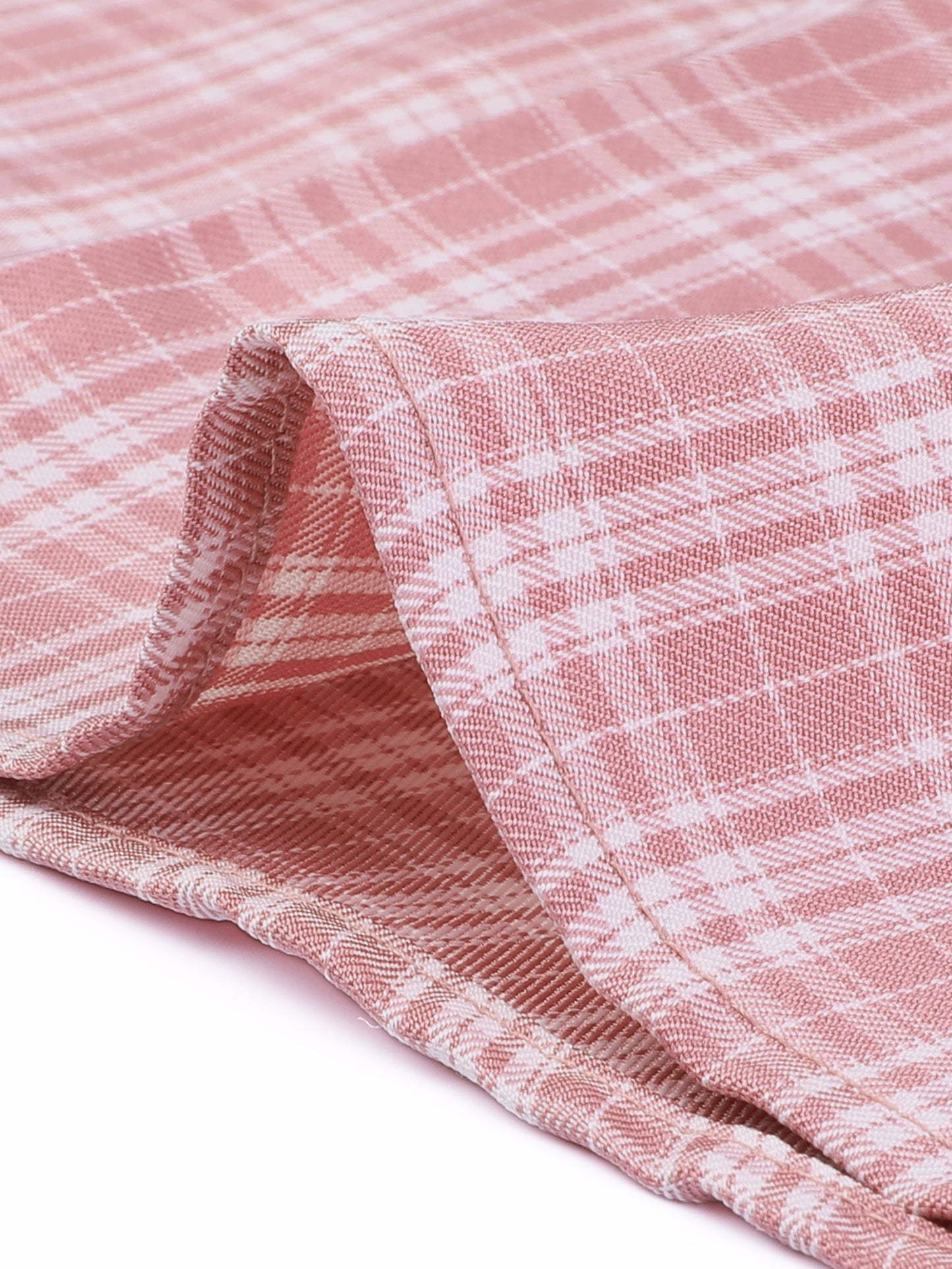 Faldas a cuadros vintage para mujer, falda midi plisada de cintura alta y corte A