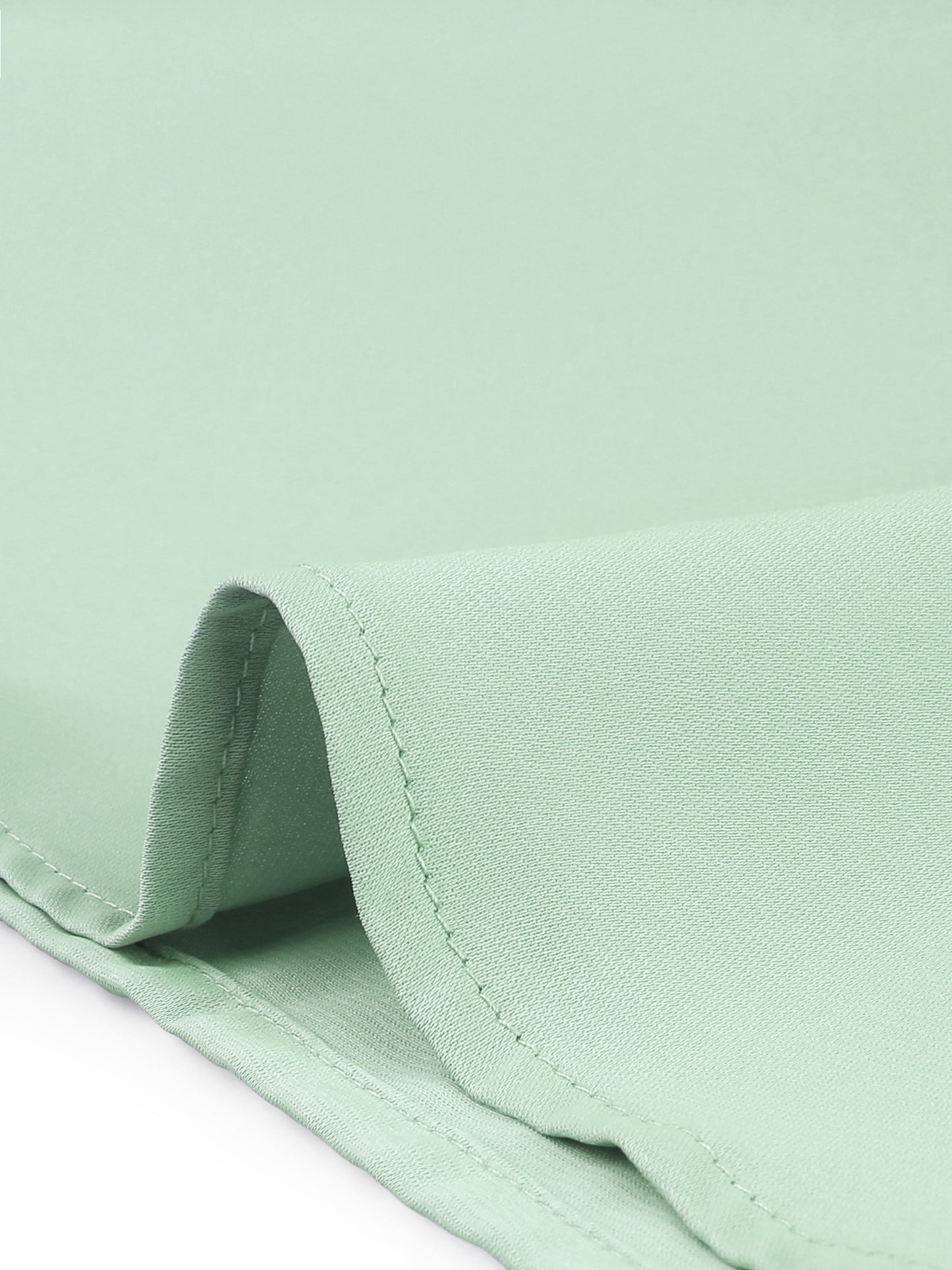 Women Plus Size Work Top Round Neck Pleated Tulip Sleeves Blouse Summer Top