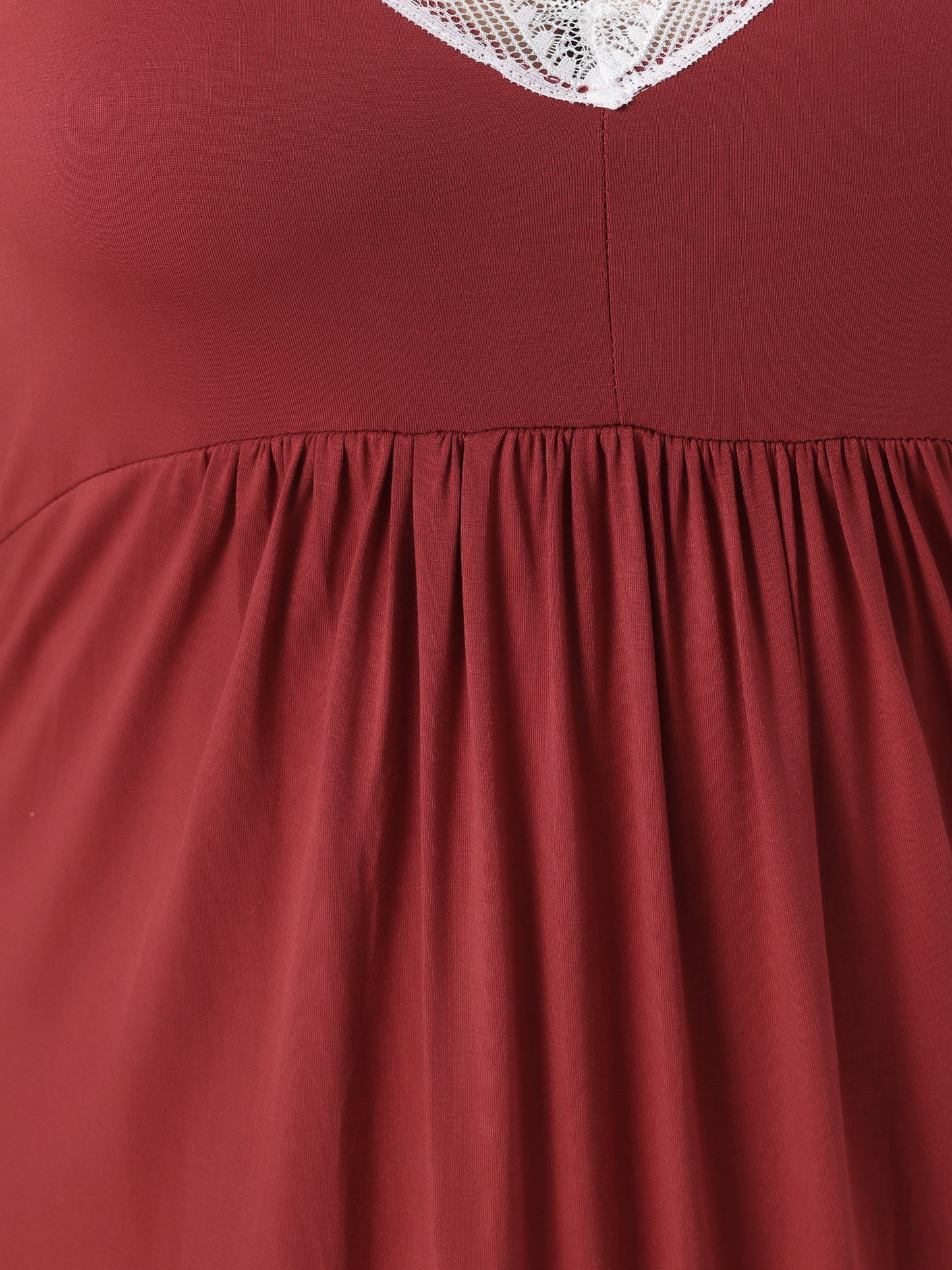 Camisón tipo babydoll con tirantes de encaje para mujer, lencería, cuello en V, pijama de talla grande