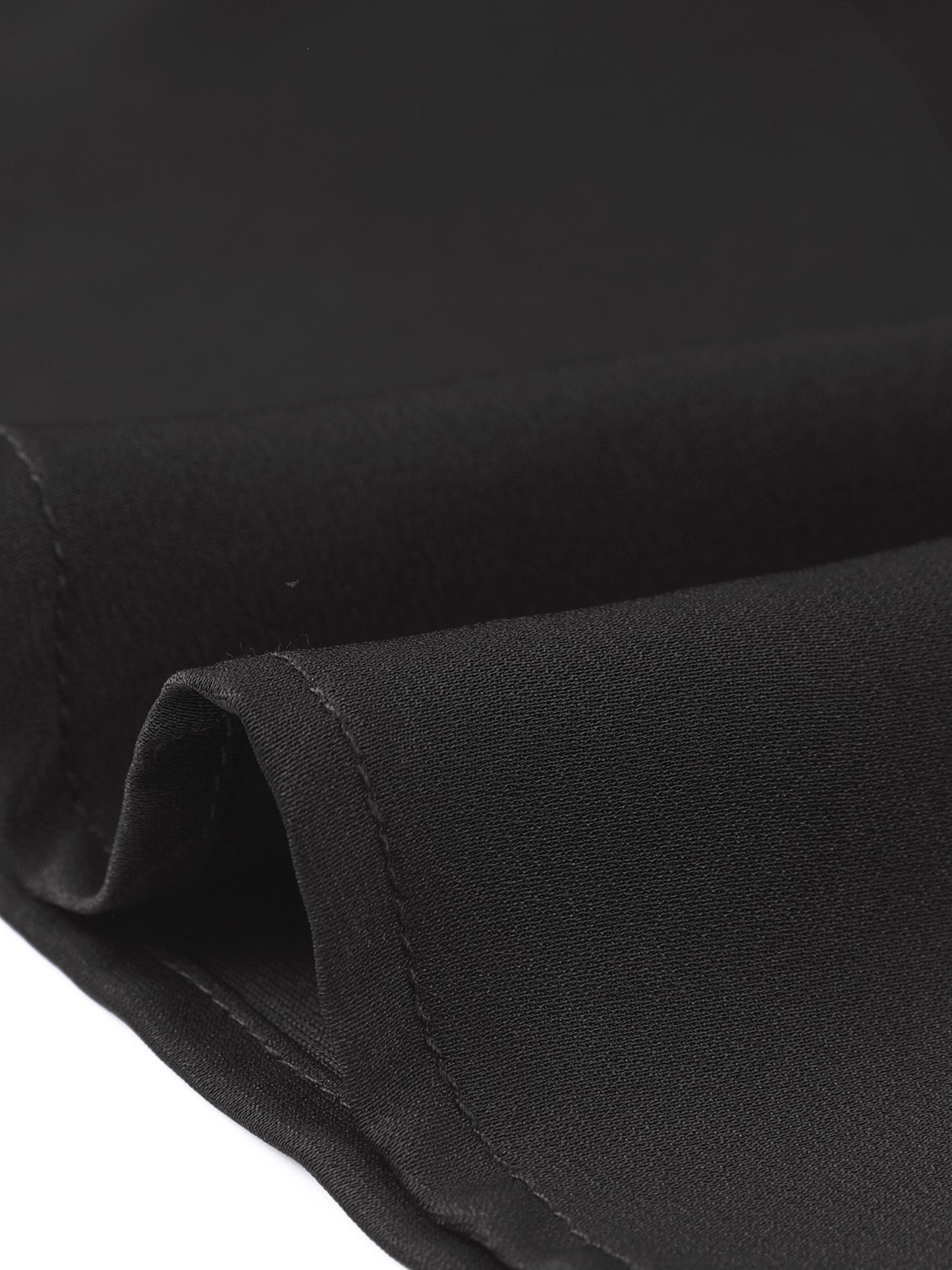 Top tipo leotardo de manga larga con cuello para mujer, estilo formal de negocios
