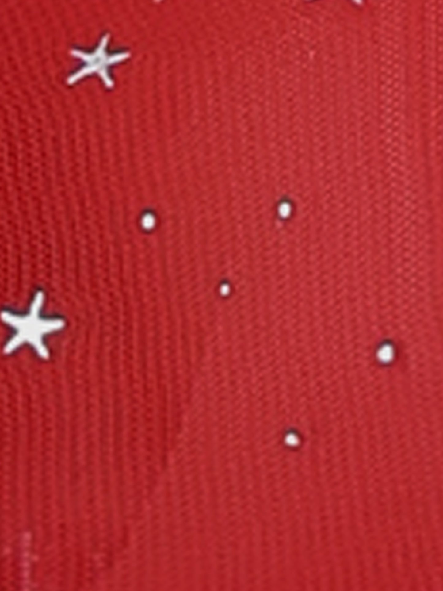 Women's Sheer Mesh Top Party Club Sleeveless Scoop Neck Glitter Star Crop Top