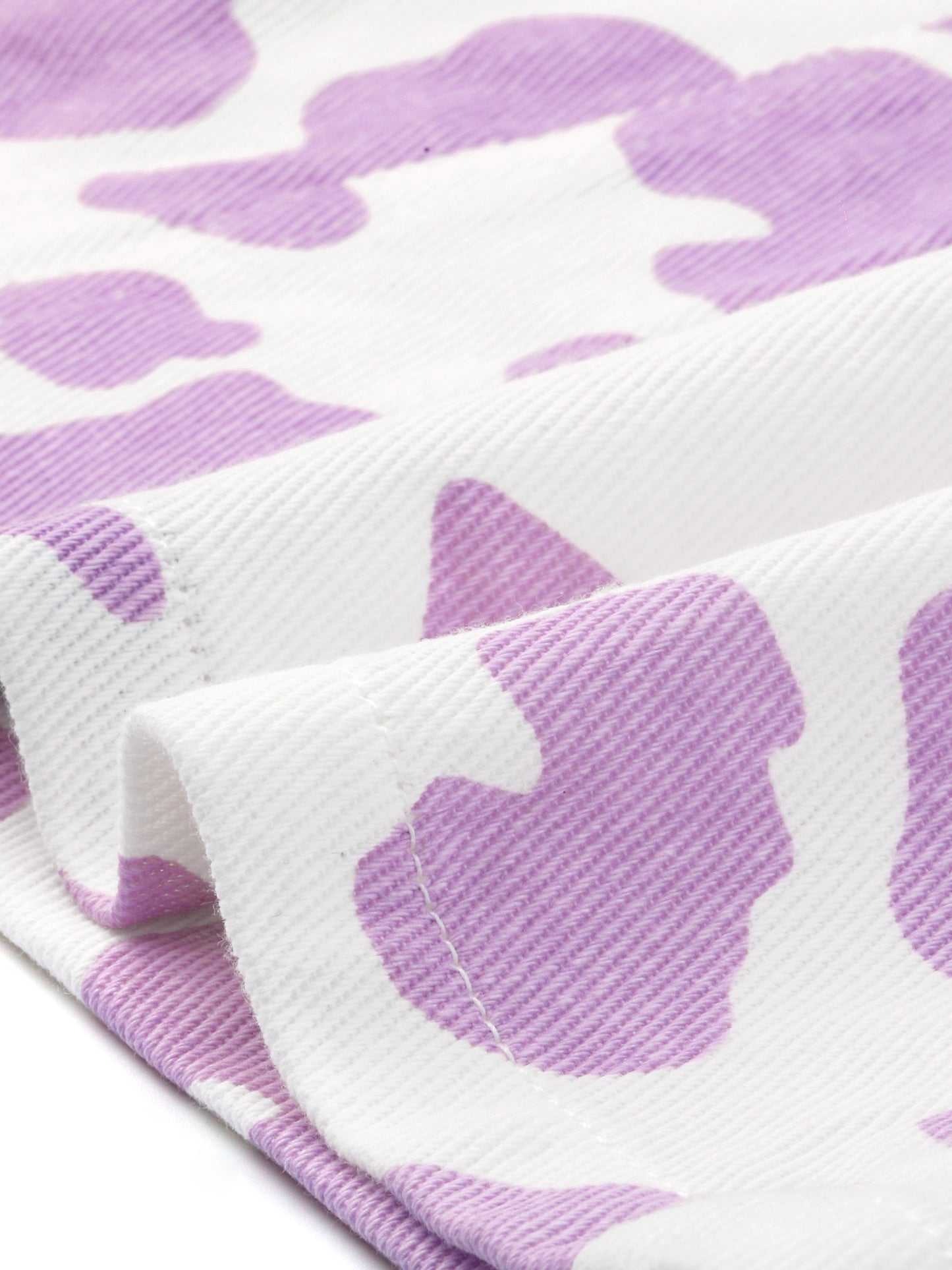 Women's High Waist Mini Print Casual Short Skirt