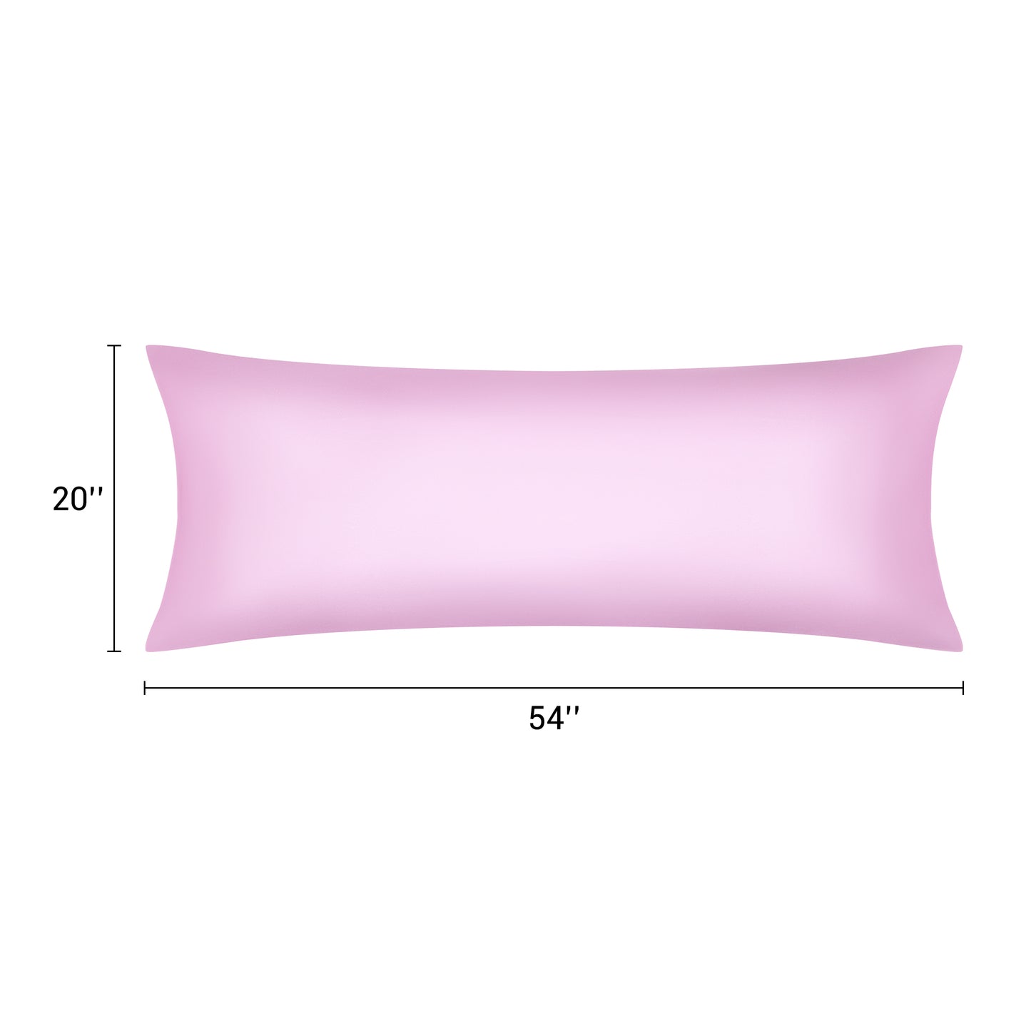 Satin Pillow Cases with 1 Pcs for Hair and Skin Breathable, Covers with Envelope Closure