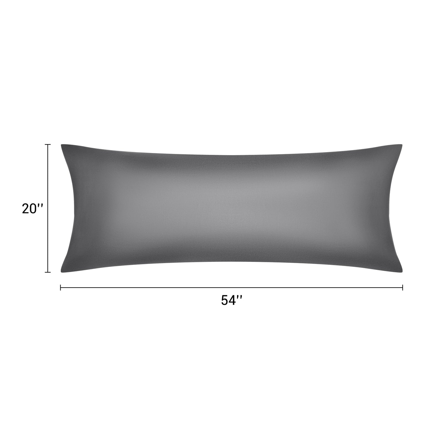 Satin Pillow Cases with 1 Pcs for Hair and Skin Breathable, Covers with Envelope Closure
