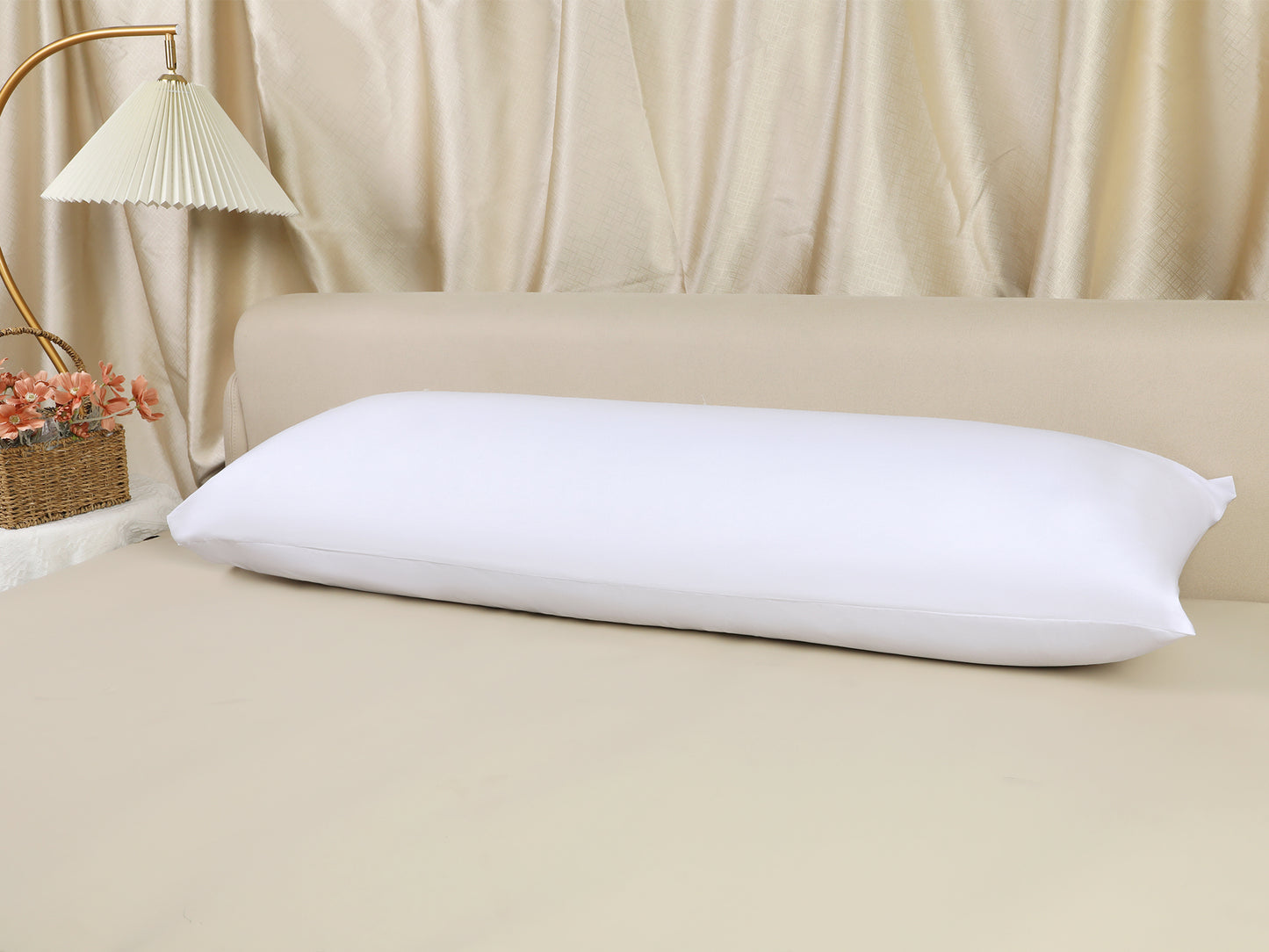 Cotton Pillow Cases, Cooling Pillow with 1 Pcs Covers with Envelope Closure