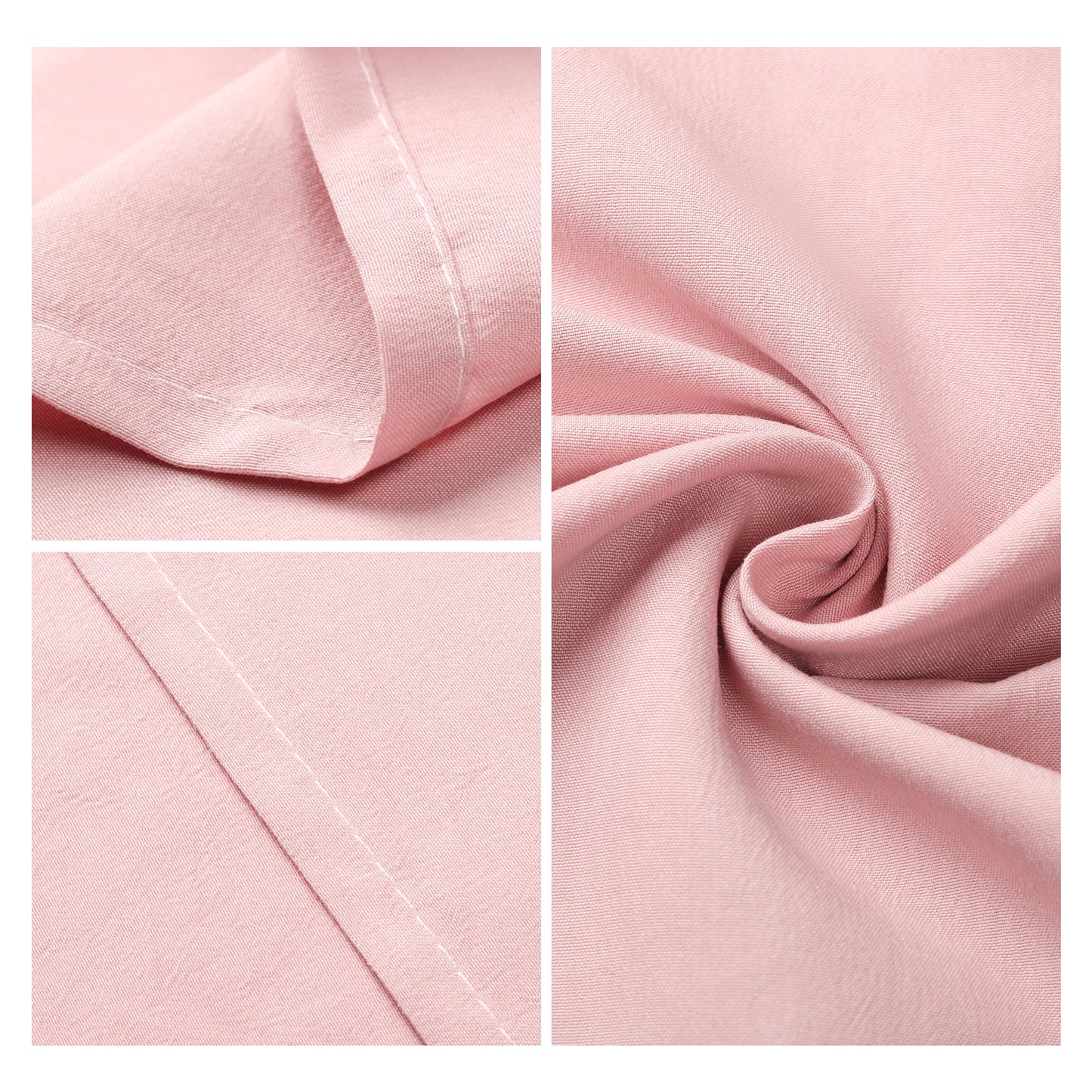Pillow Cases for Hair and Skin Breathable, 1 Pcs Cooling Pillow Covers with Envelope Closure