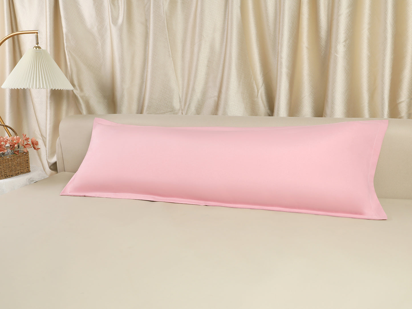 Pillow Cases for Hair and Skin Breathable, 1 Pcs Cooling Pillow Covers with Envelope Closure