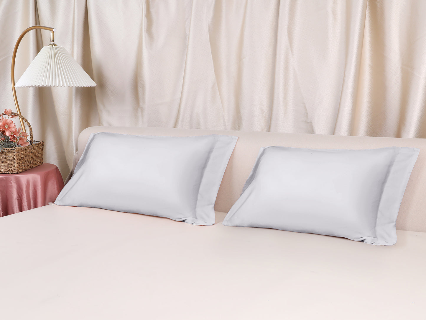 Pillow Cases, Soft Cooling Pillow Covers Set of 2 with Envelope Closure
