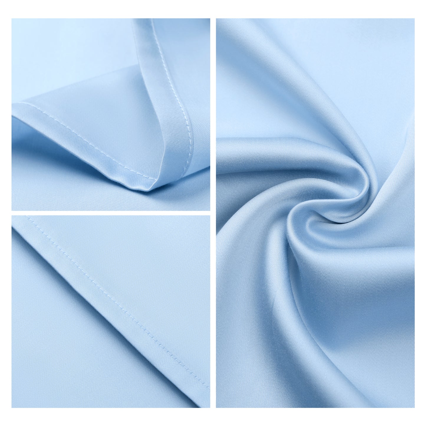 Pillow Cases, Soft Cooling Pillow Covers Set of 2 with Envelope Closure