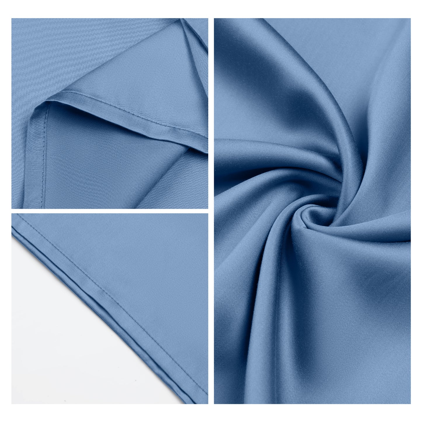 Pillow Cases, Soft Cooling Pillow Covers Set of 2 with Envelope Closure
