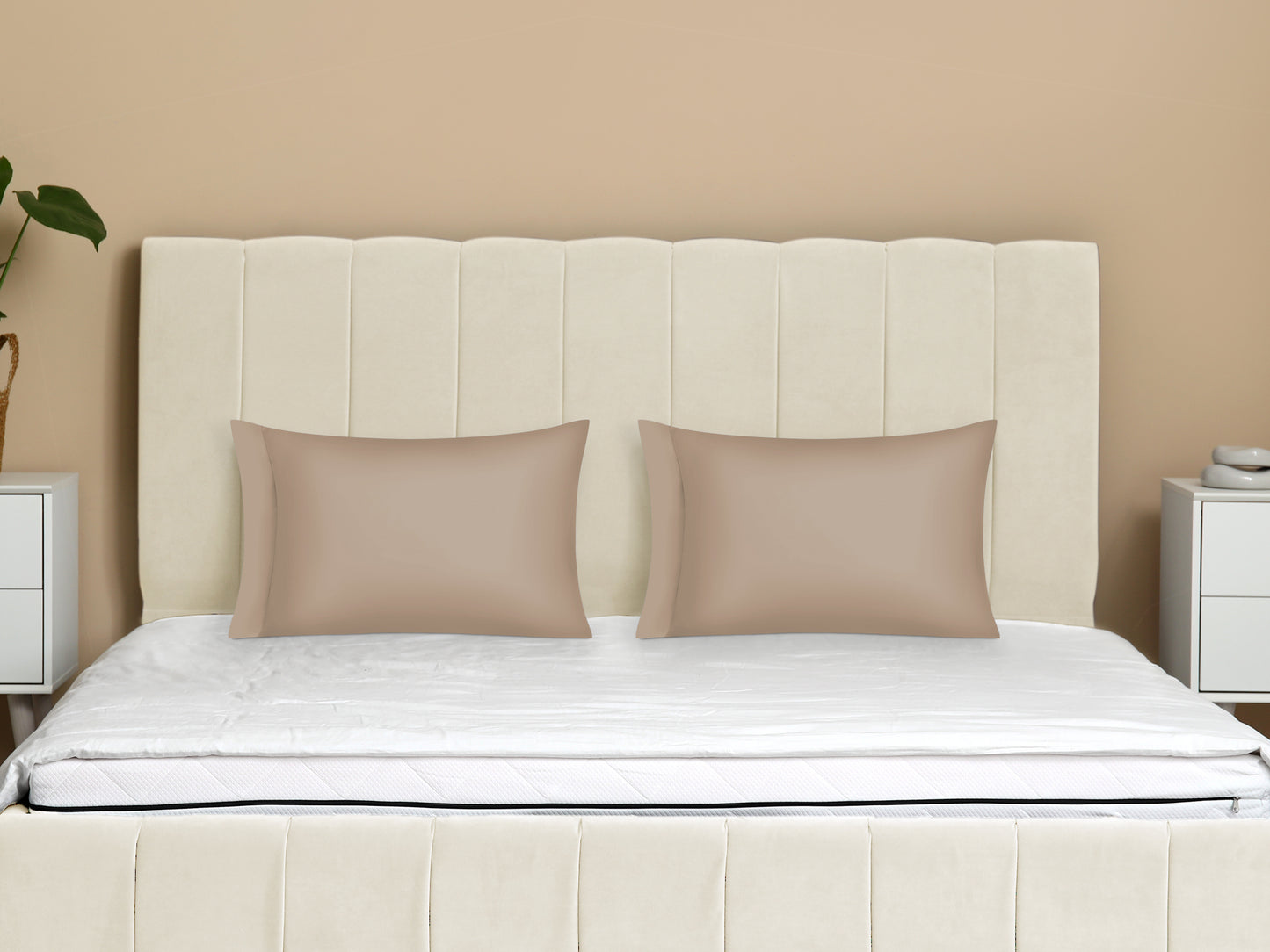 Pillow Cases, Soft Cooling Pillow Covers Set of 2 with Envelope Closure