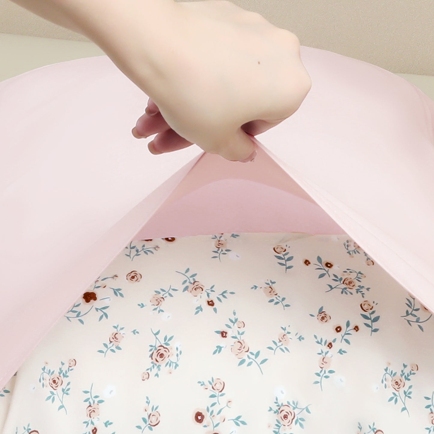 Pillowcase for Hair and Skin Breathable, Soft Floral Pillow Cases Set of 2 with Envelope Closure