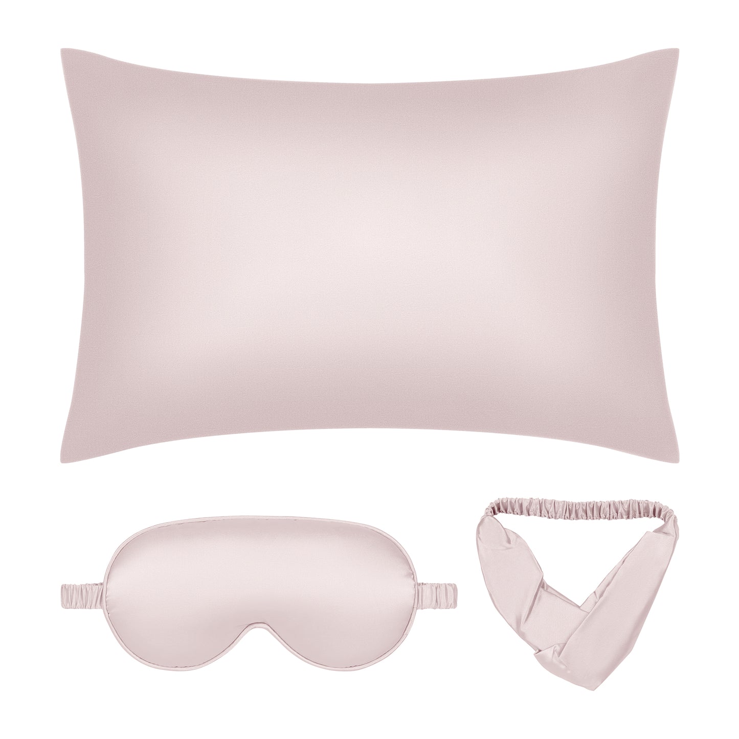 Breathable Pillow Case with Envelope, 1 Pcs with Satin Pillowcases for Hair and Skin