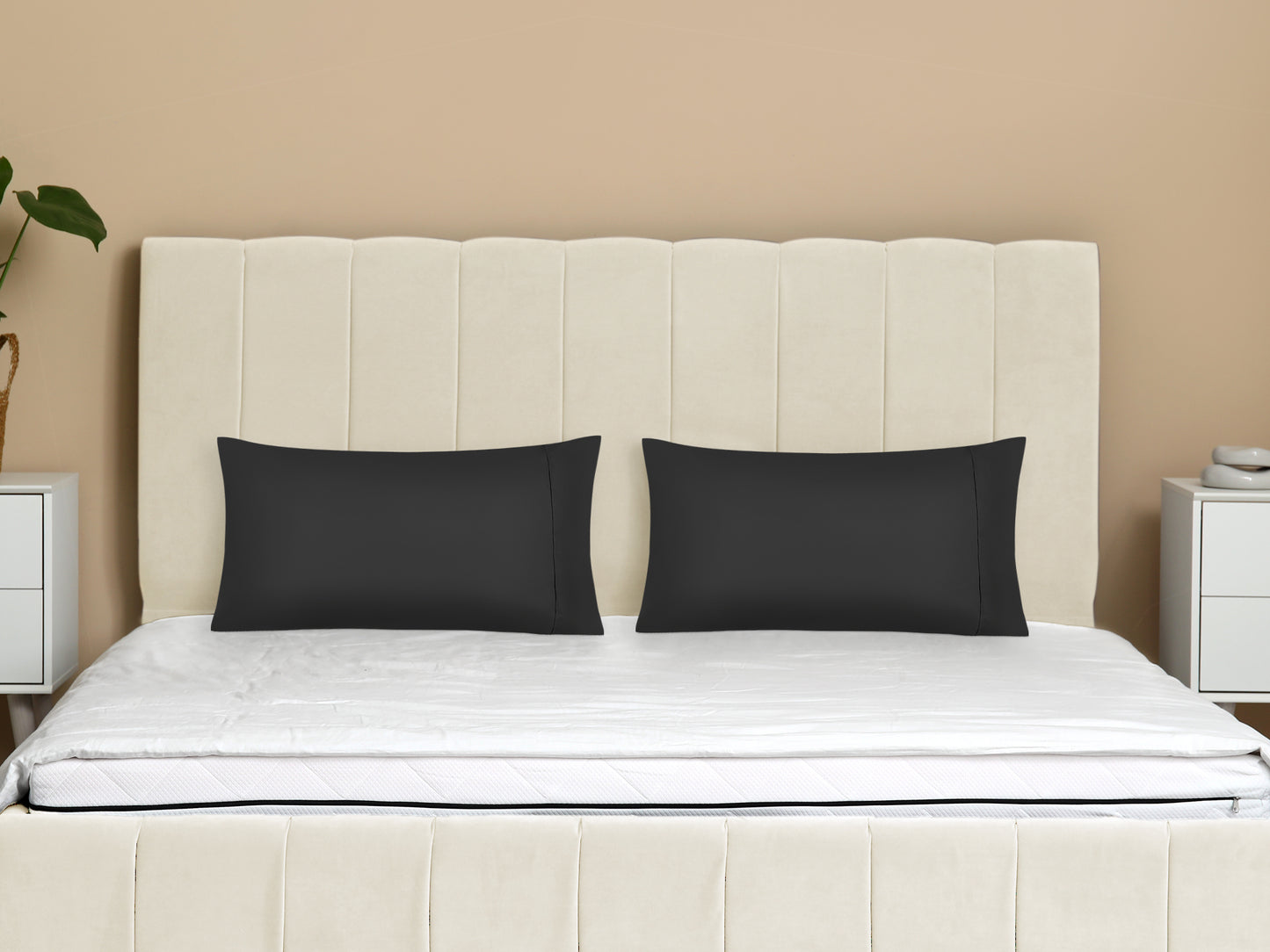 Pillow Cases Set of 2, Pillow Covers with Envelope Closure, Gift for Women Men