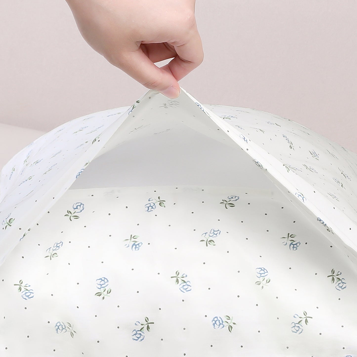 Pillowcase for Hair and Skin, Cotton Floral Pillow Cases Set of 2 with Envelope Closure