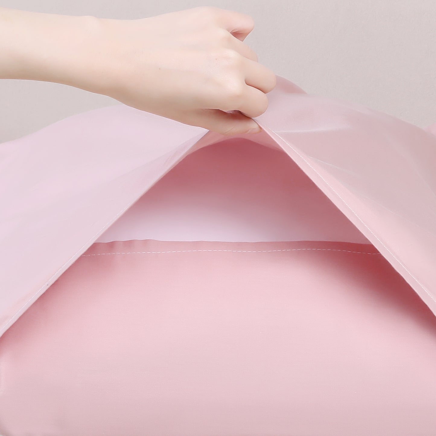 Pillowcase for Hair and Skin Breathable, Soft Floral Pillow Cases Set of 2 with Envelope Closure