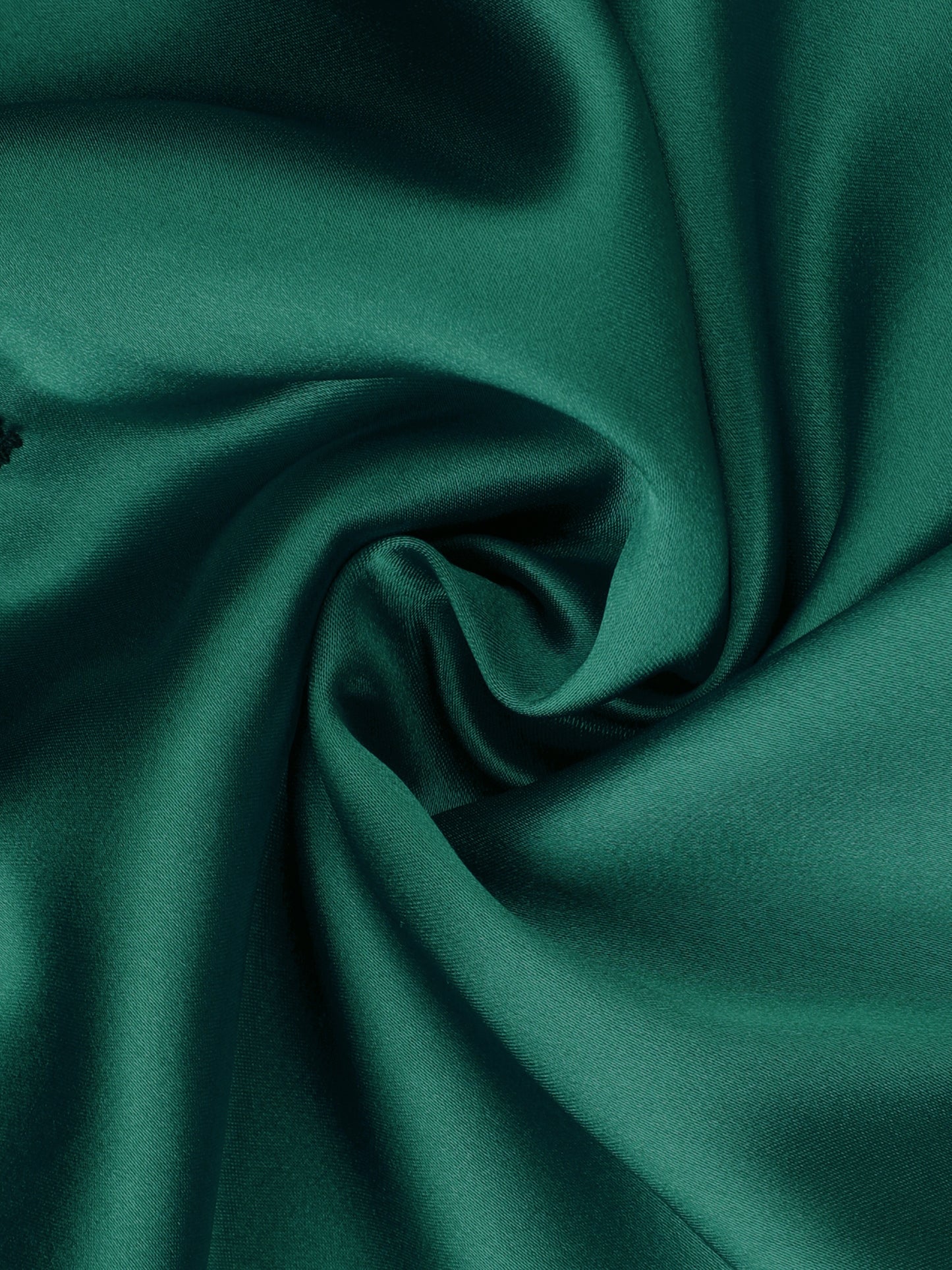 Women's Satin Pajama Set Button Short Sleeve Shirt and Shorts Loungwear Sleepwear