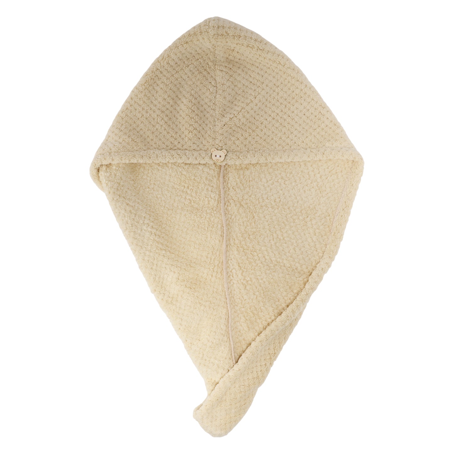 1 Pc Women Soft Breathable Hair Drying Towel for Bathroom Brown