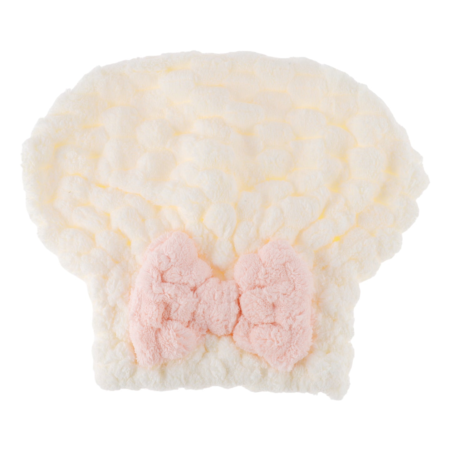 1 Pc Women Soft Comfortable Hair Drying Wrap Towel for Bathroom Beige