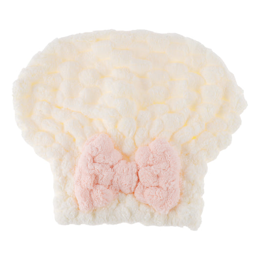 1 Pc Women Soft Comfortable Hair Drying Wrap Towel for Bathroom Beige