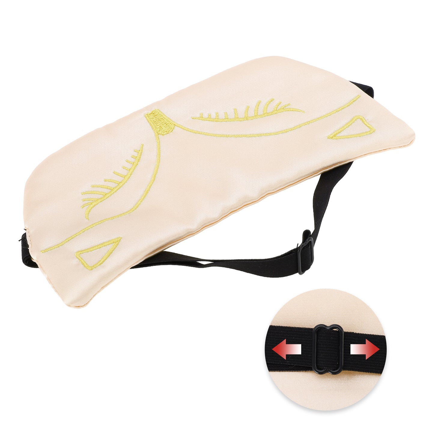 Soft Cartoon Fox Sleep Mask Eye Shade Cover for Travel Light Pink