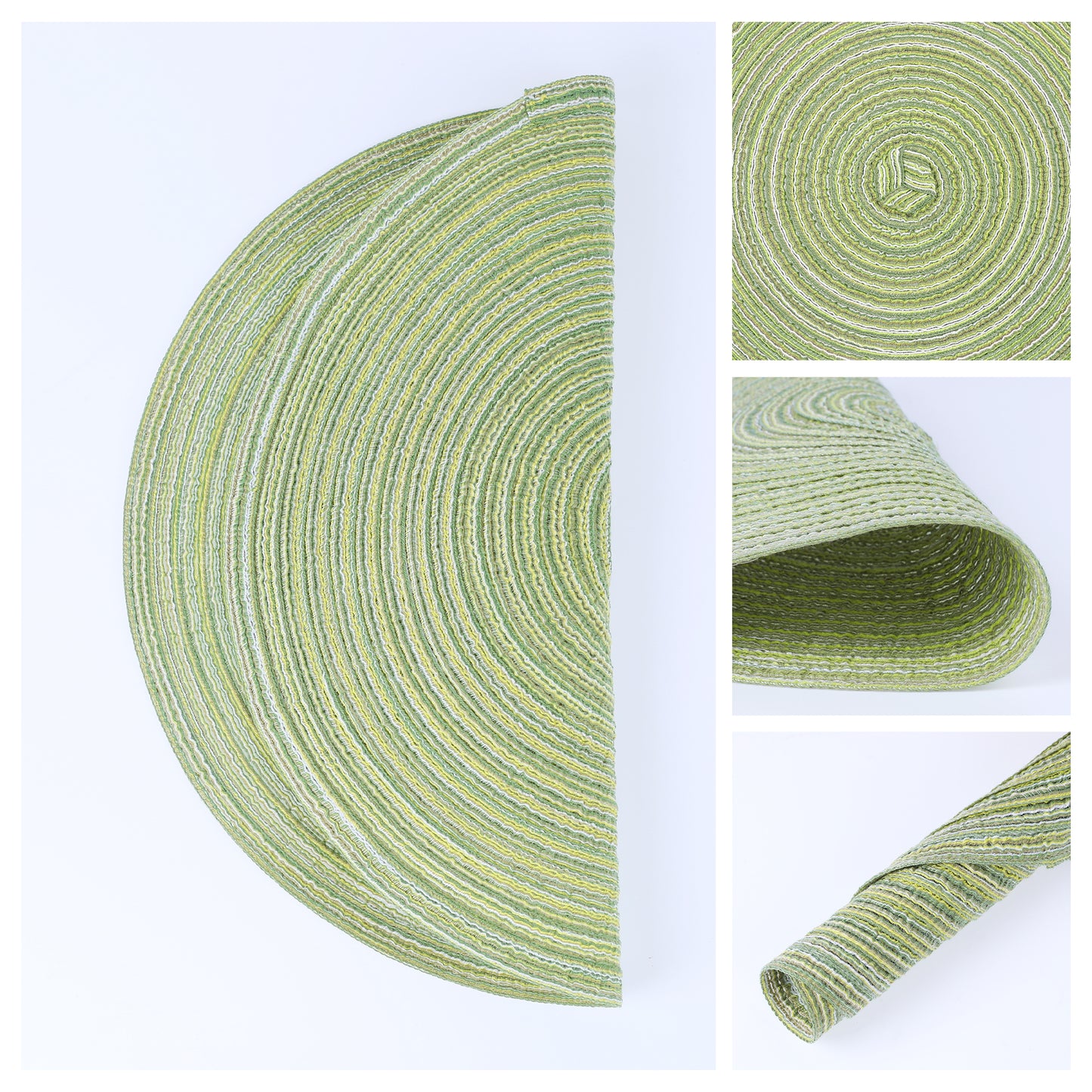 Farmhouse Placemats Set of 6 for Dining Table Decor Indoor Outdoor Washable Wipe Clean 15*15in