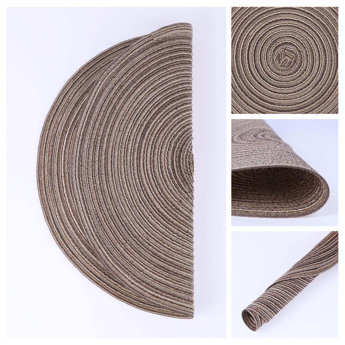 Farmhouse Placemats Set of 6 for Dining Table Decor Indoor Outdoor Washable Wipe Clean 15*15in