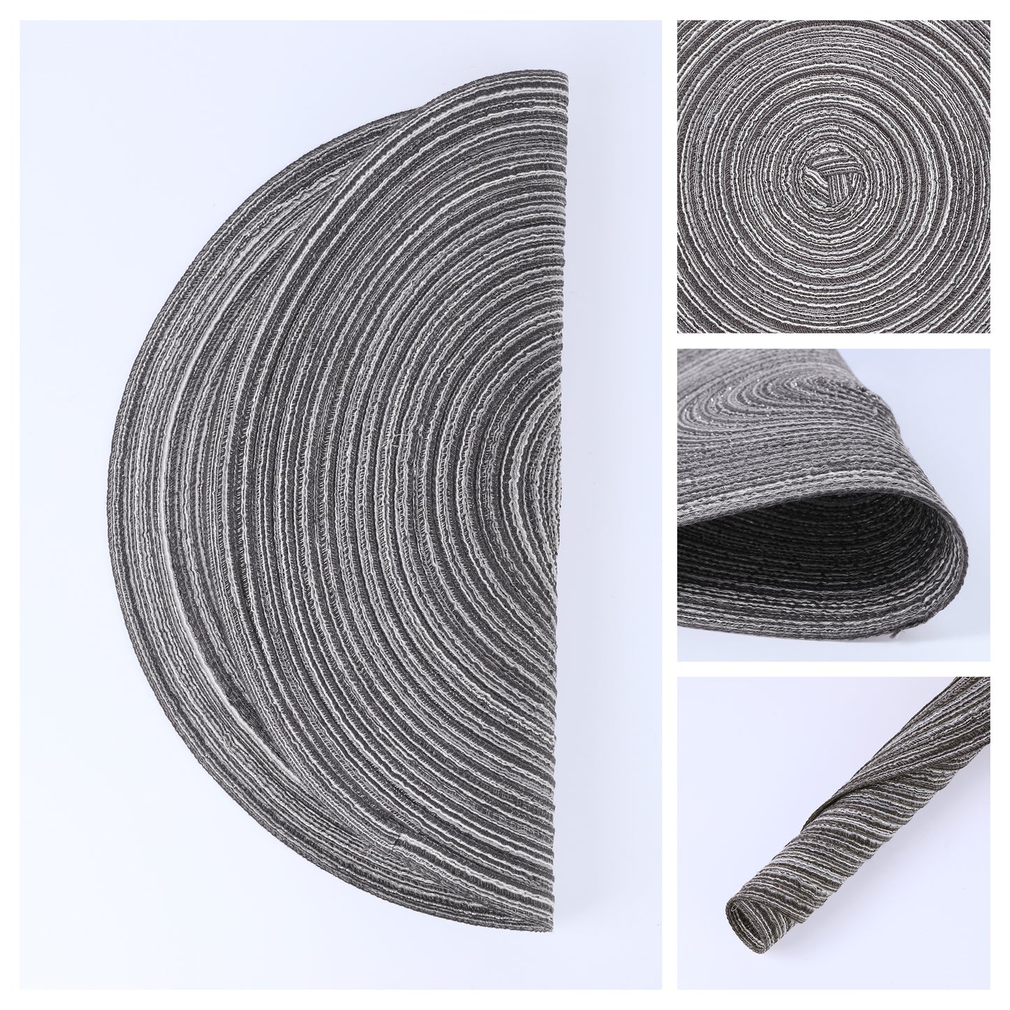 Farmhouse Placemats Set of 6 for Dining Table Decor Indoor Outdoor Washable Wipe Clean 15*15in