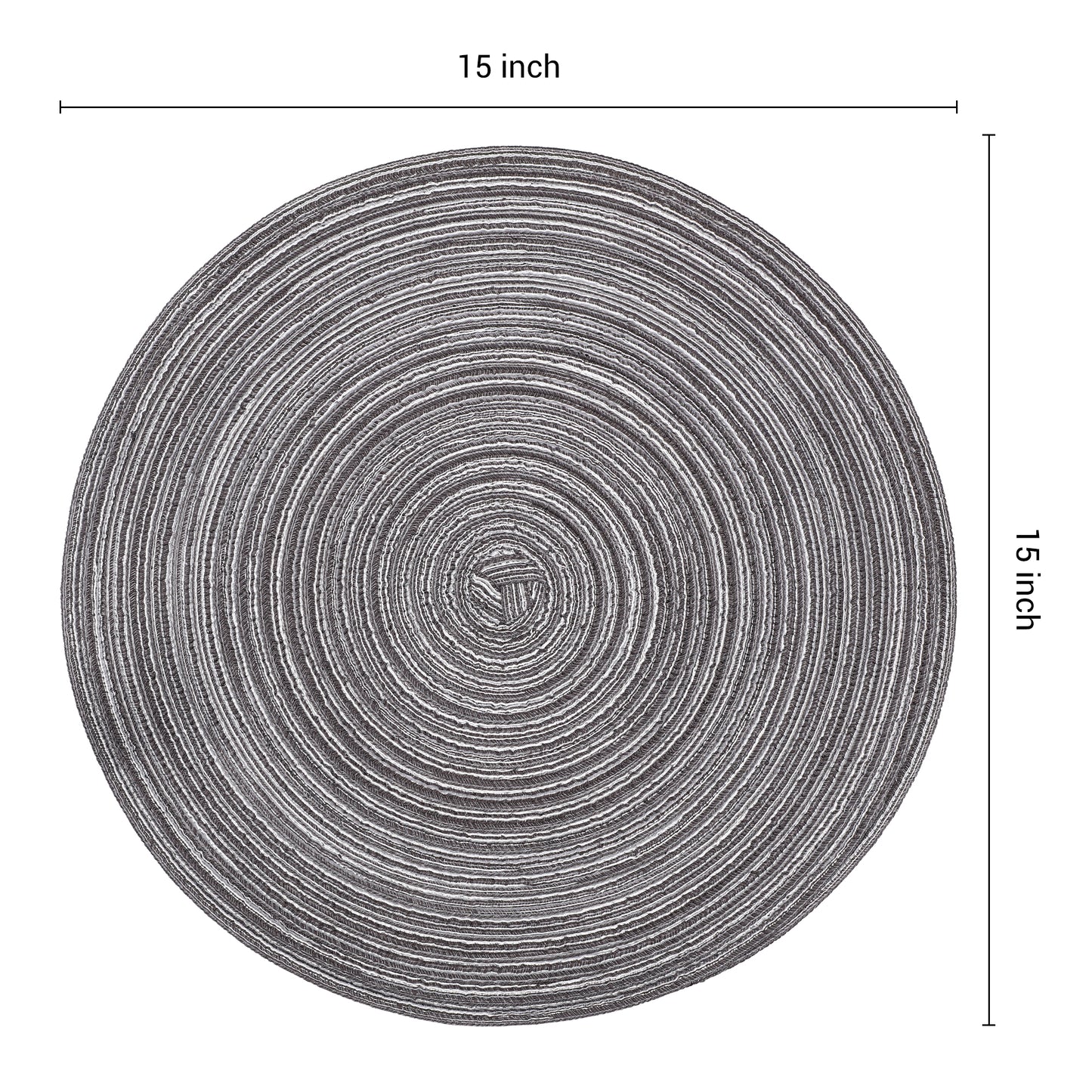 Farmhouse Placemats Set of 6 for Dining Table Decor Indoor Outdoor Washable Wipe Clean 15*15in