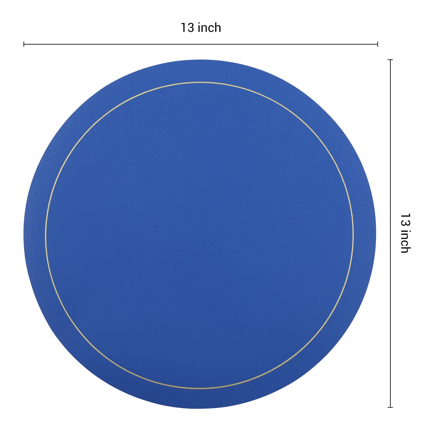 Juego de 8 manteles individuales de piel sintética para decoración de mesa de cocina, comedor, resistentes al calor y lavables, 33 x 33 cm