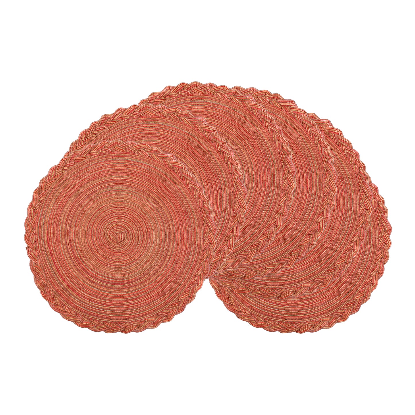 Rustic Placemats Set of 6 for Dining Table Decor Indoor Outdoor Washable Wipe Clean 15*15in