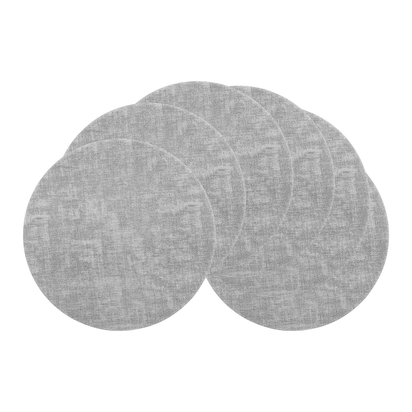 Set of 6 Placemats for Kitchen Dining Table Decor, Washable Heat Resistant 13*13in