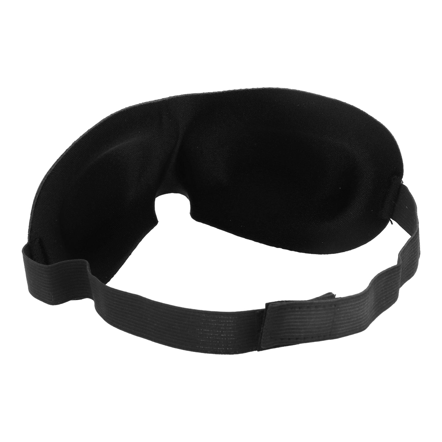 Breathable Elastic Band 3D Sleep Mask for Travel Rest Black