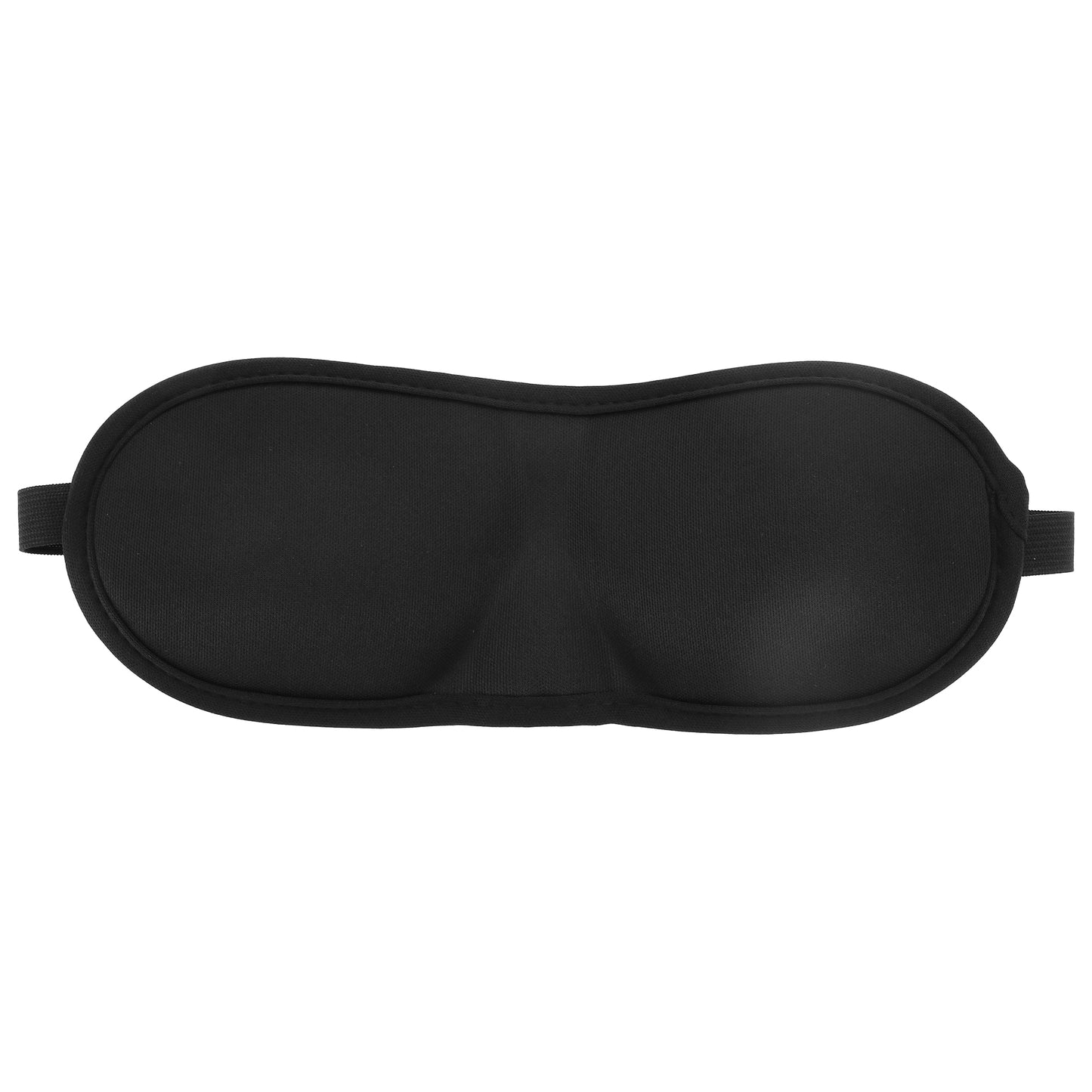 Breathable Elastic Band Sleep Mask 3D Eye Shade Cover for Rest Black