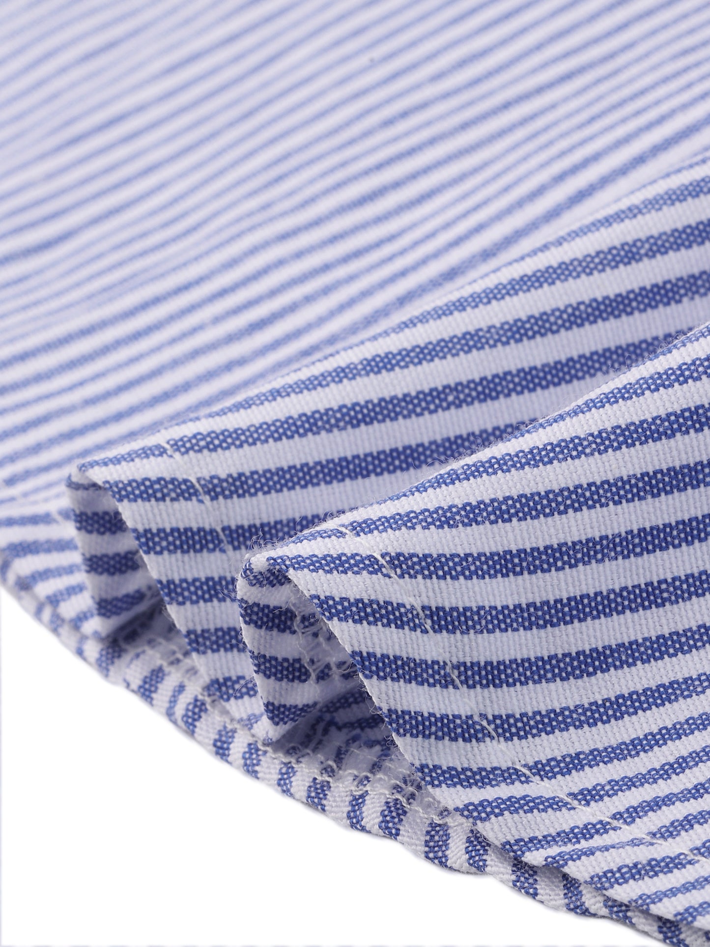 Conjunto de dos piezas de verano para mujer, talla grande, blusa a rayas con cuello abotonado y pantalones cortos
