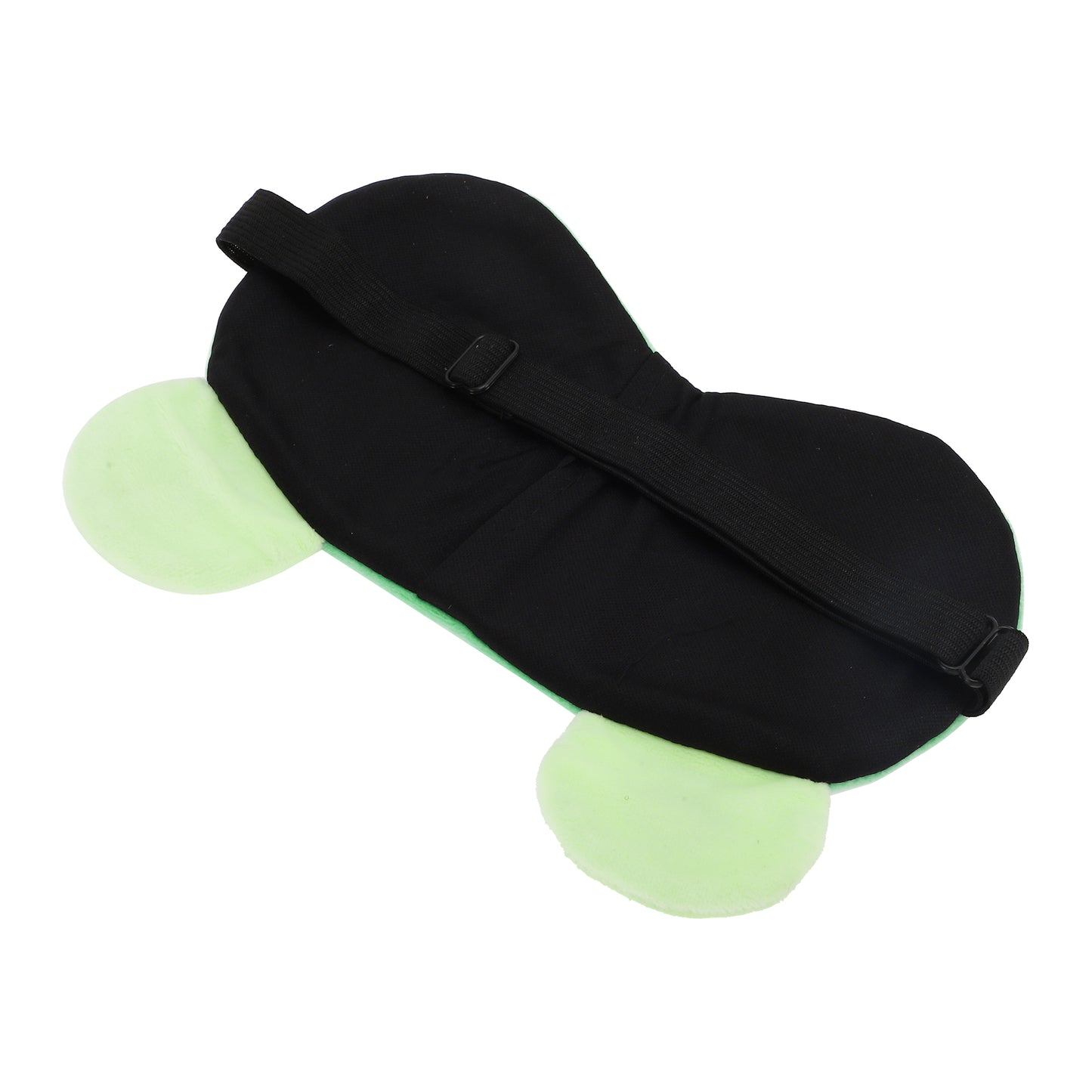 Soft Cartoon Frog Smiling Sleep Mask Eye Shade Cover for Travel Green