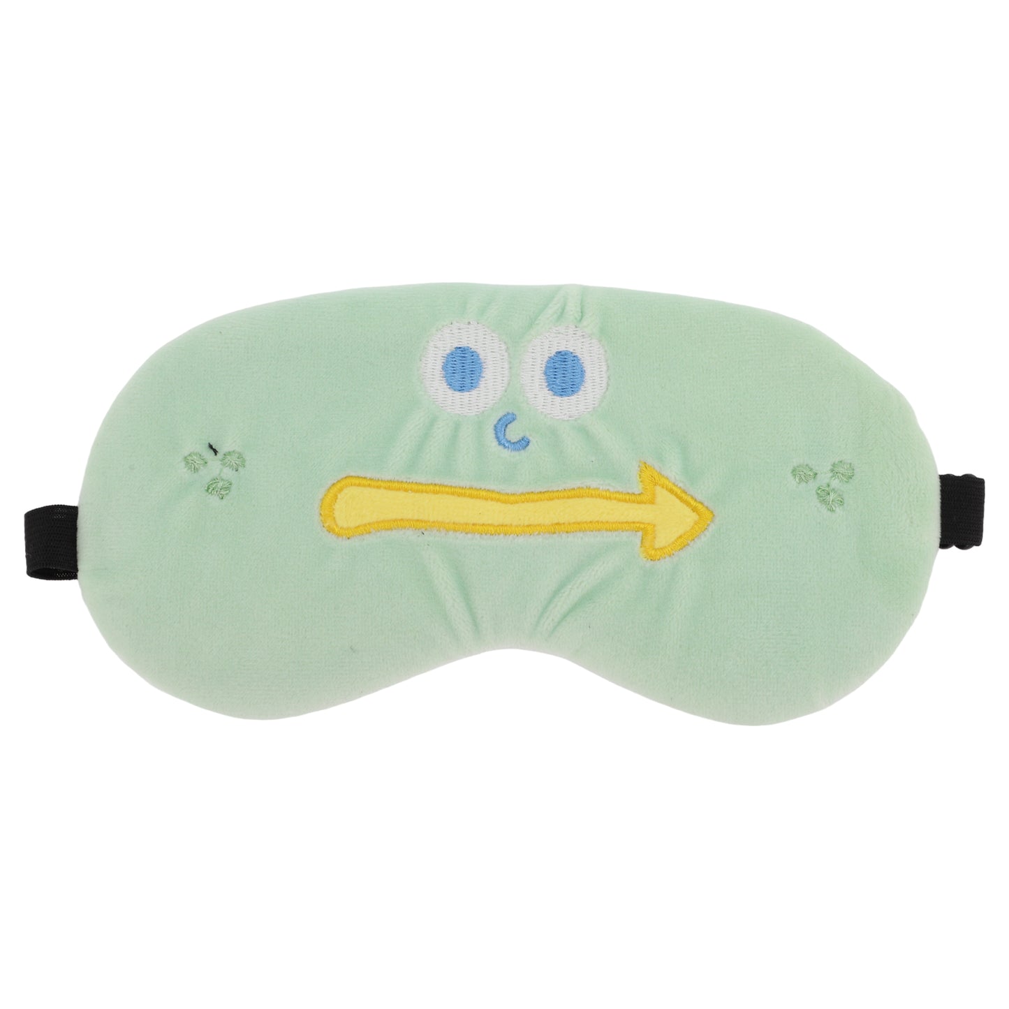 Soft Cartoon Arrow Sleep Eye Mask Shade Cover for Travel Green
