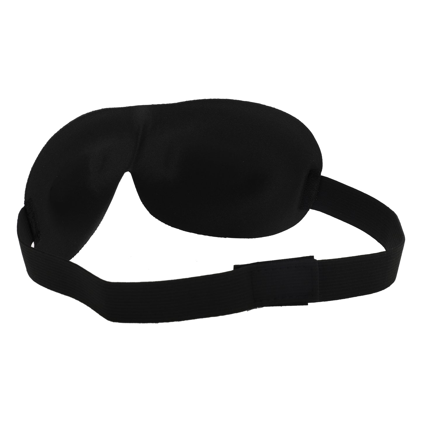 Breathable Magic Tapes 3D Sleep Mask Eye Shade Cover for Rest Black
