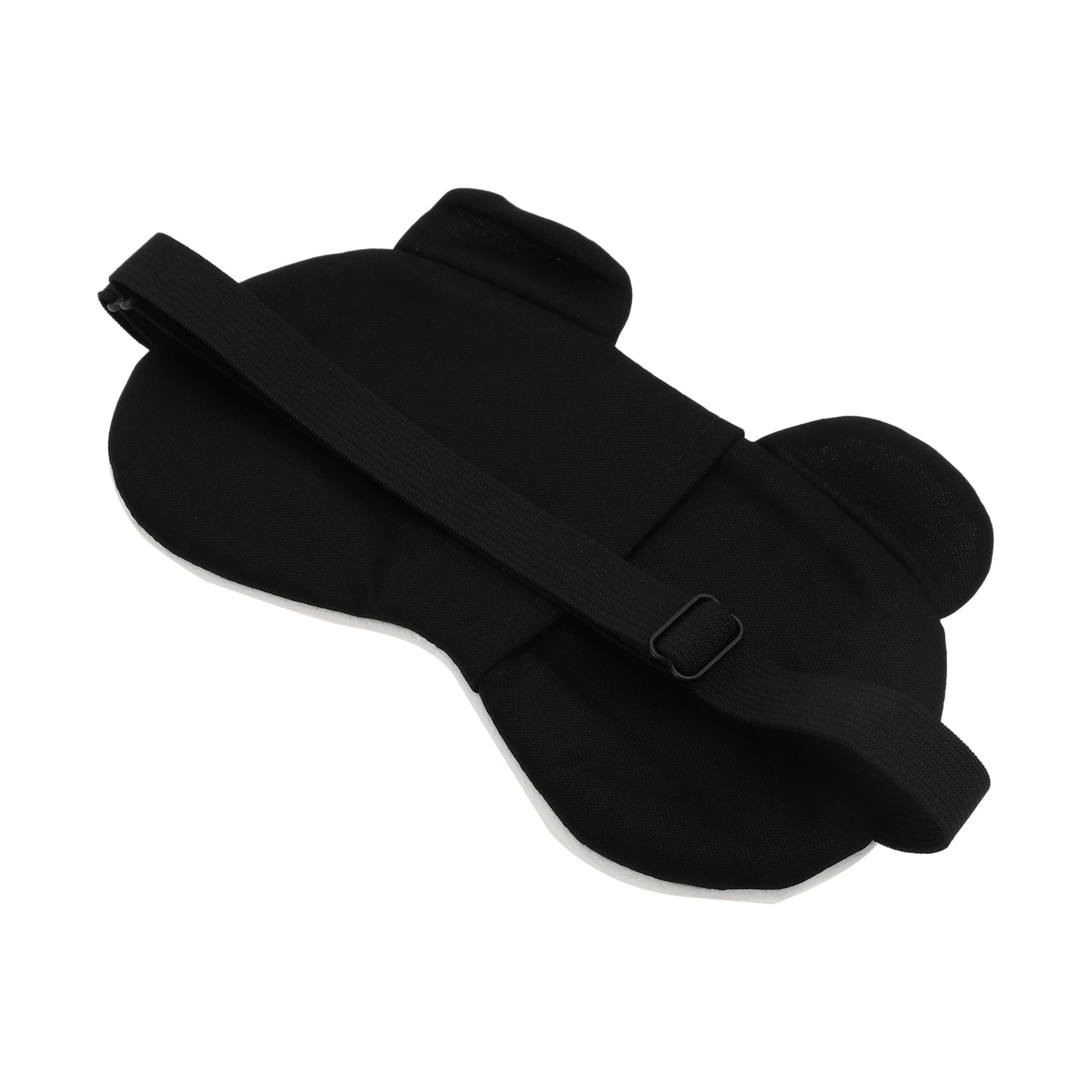 Soft Cartoon Runny Nose Sleep Eye Mask for Travel Gray White