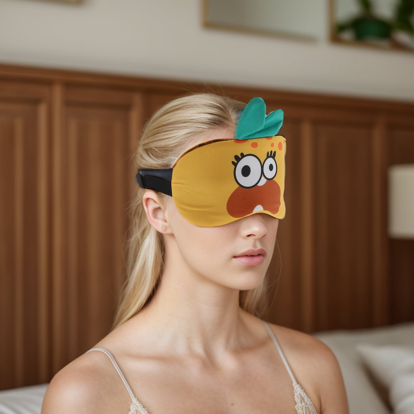 Soft Sleep Mask Cartoon Monsters Eye Shade Cover for Rest