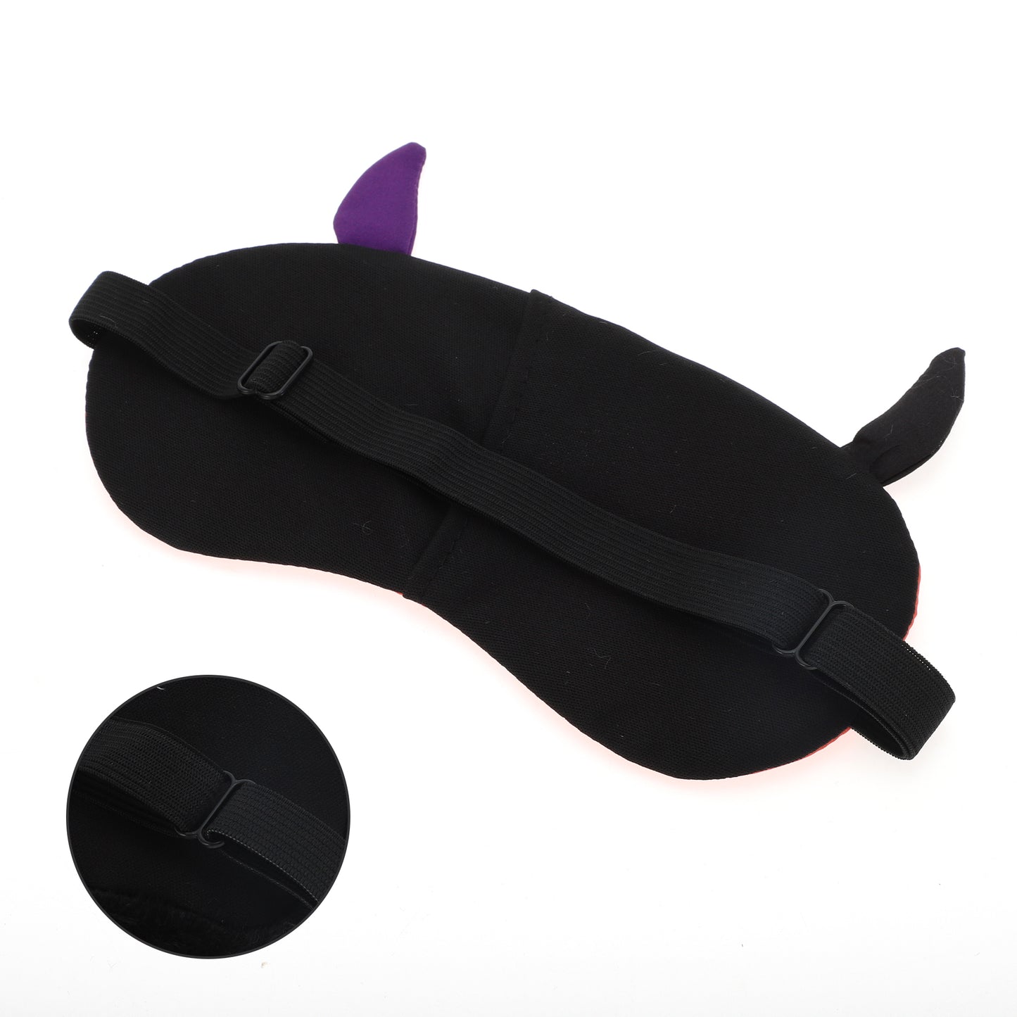 Soft Sleep Mask Cartoon Monsters Eye Shade Cover for Rest Orange