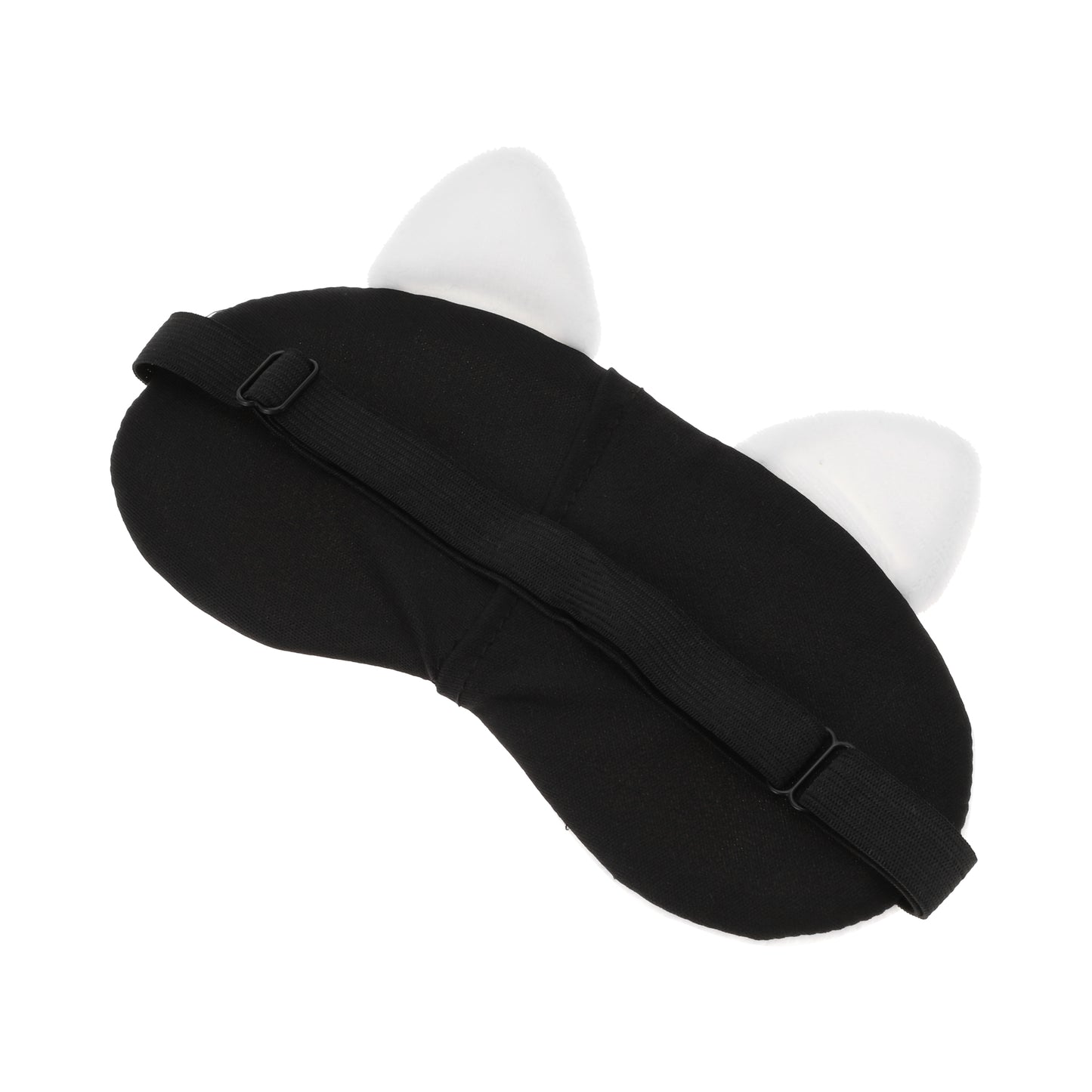 Soft Cat Eyes Sleep Mask Eye Shade Cover for Rest White