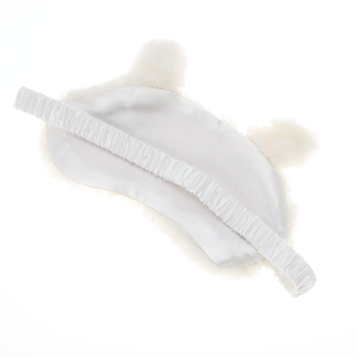 Soft Happy Rabbit Eyes Sleep Mask Eye Shade Cover for Rest Beige